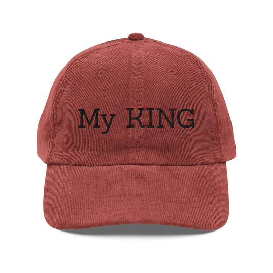 My KING Yeshua Embroidered Hat
